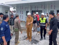 Bupati Erwin Burase Tinjau Progres Pembangunan Dapur MBG
