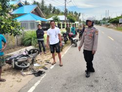 Lakalantas di Jalan Trans Lambunu, Pengendara Motor Meninggal
