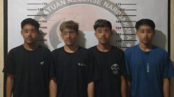 Empat Pelaku Peredaran Sabu di Bolano Ditangkap, Polisi Sita 14 Paket Siap Edar