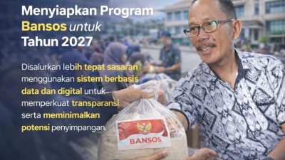Bappelitbangda Susun Program Bansos 2027 Lebih Tepat Sasaran