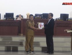 Pemda Serahkan Penjelasan LKPJ Tahun Anggaran 2025