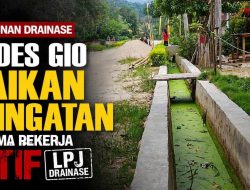 Pemdes Gio Abaikan Peringatan Soal Nama Pekerja Fiktif LPJ Drainase