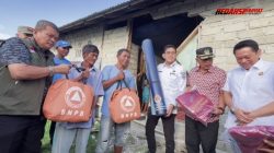 Forkopimda Serahkan Bantuan Warga Terdampak Gempa Bumi