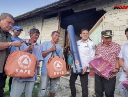 Forkopimda Serahkan Bantuan Warga Terdampak Gempa Bumi