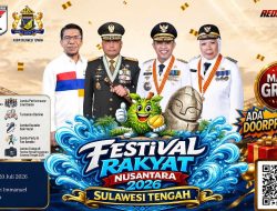 Festival Rakyat Nusantara 2026 Siap Menyapa Masyarakat Sulawesi Tengah