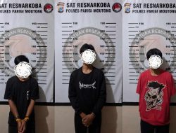 Tiga Orang Ditangkap, Polisi Sita 12,56 Gram Sabu