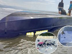 Speed Boat Tidak Bertuan Ditemukan Warga Desa Malanggo