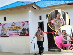 Hari Bhayangkara Ke -80, Kapolres Hendrawan Serahkan Rumah