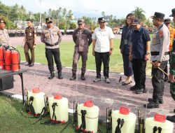 Polres Parigi Moutong Tingkatkan Kesiagaan, Antisipasi Karhutla