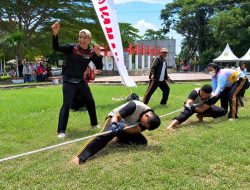 56 Tim Tarik Tambang Meriahkan HUT Ke-81 RI