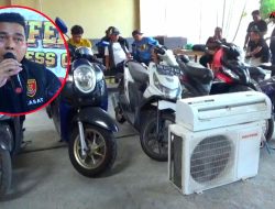 Pengungkapan Perkara 3C, Sejumlah Kendaraan Diamankan