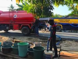 BPBD Terus Penuhi Kebutuhan Air Bersih Warga